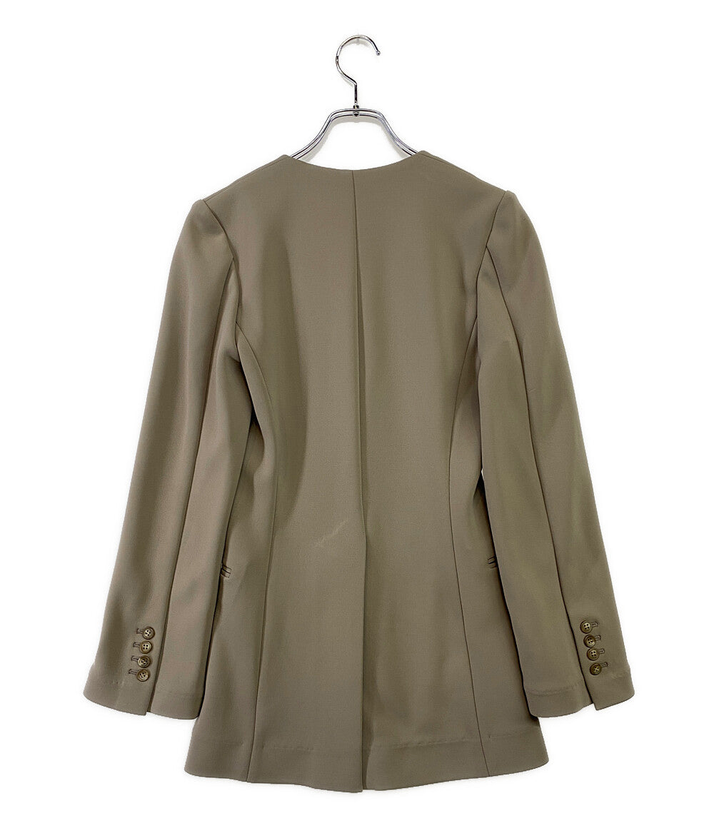 TOHGEN TOHGEN トーゲントーゲン ノーカラージャケット 2B レディース SIZE -