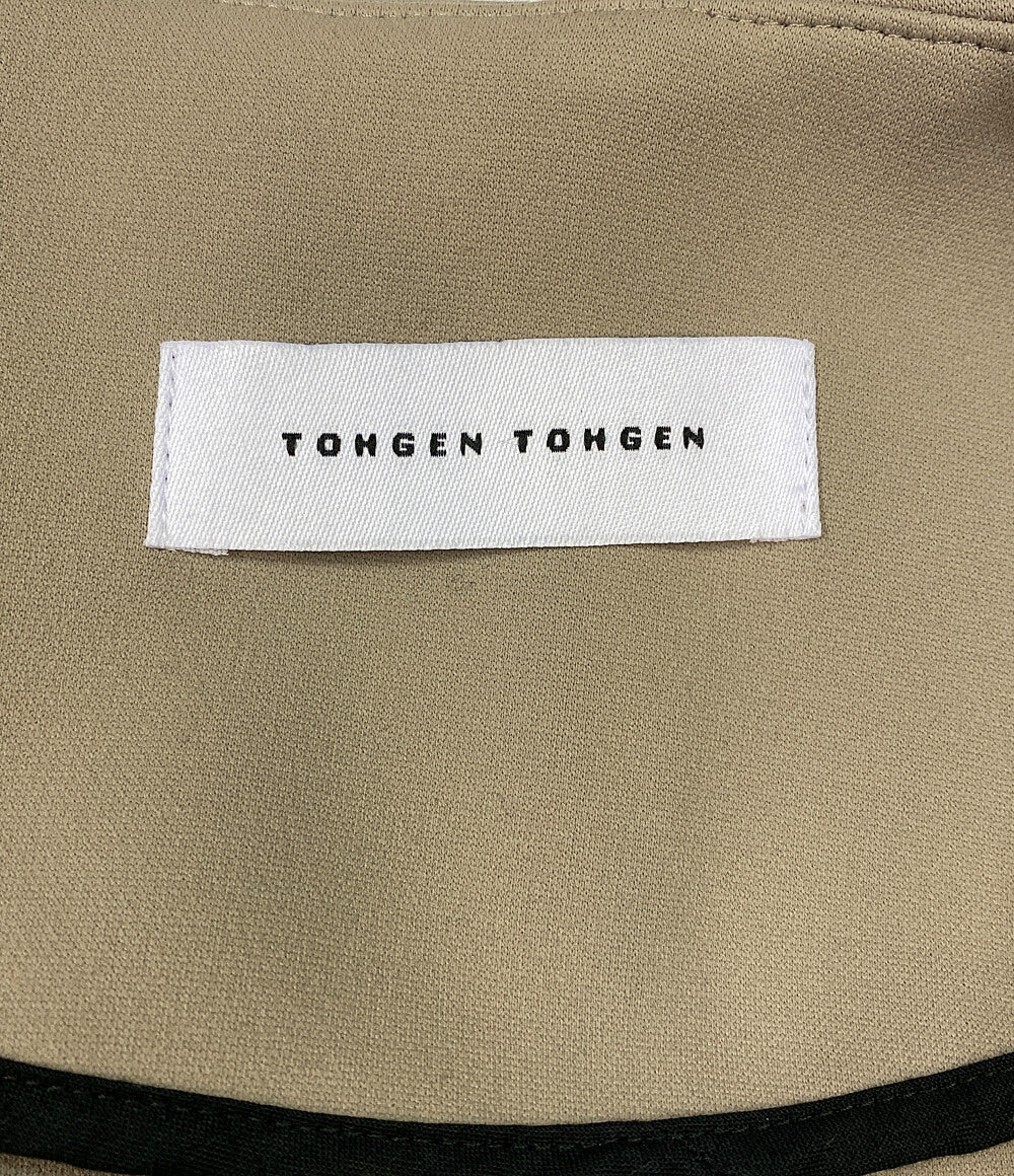 TOHGEN TOHGEN トーゲントーゲン ノーカラージャケット 2B レディース SIZE -