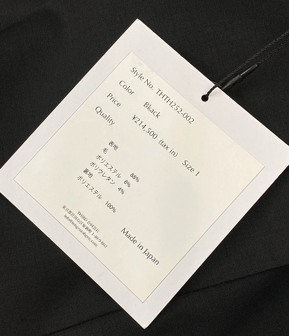 美品 TOHGEN TOHGEN トーゲントーゲン テーラードジャケット ウール ダブル レディース SIZE -