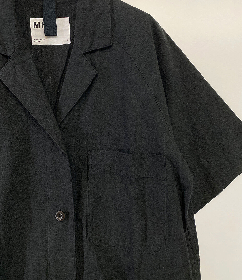 MHL. 半袖ワンピース LINEN COTTON PLAINWEAVE 24ss レディース SIZE 1 エムエイチエル