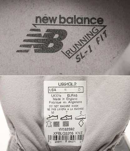 new balance スニーカー U991GL2 メンズ SIZE 11 ニューバランス
