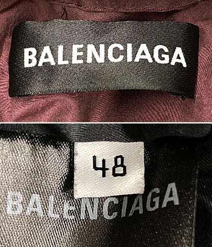 BALENCIAGA ダウンジャケット 556240 201900714 Cシェイプ ボルドー レディース SIZE 48 バレンシアガ