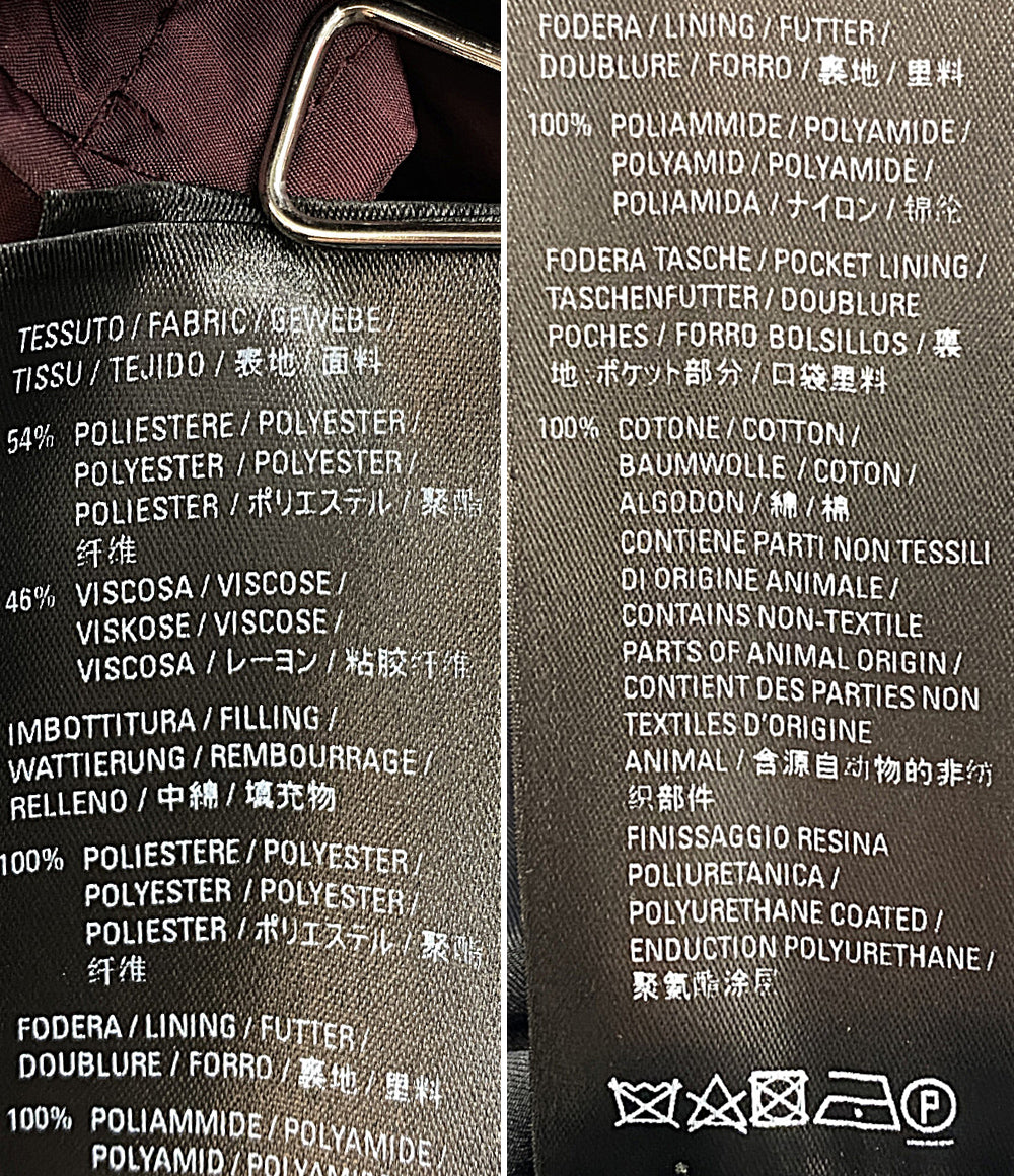 BALENCIAGA ダウンジャケット 556240 201900714 Cシェイプ ボルドー レディース SIZE 48 バレンシアガ