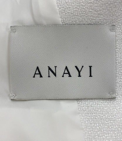 ANAYI ベスト バスケットツイードペプラムジレ 24SS レディース SIZE 38 アナイ