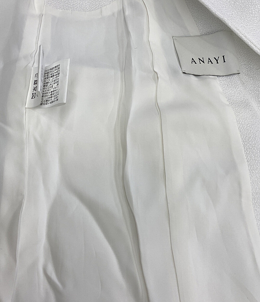 ANAYI ベスト バスケットツイードペプラムジレ 24SS レディース SIZE 38 アナイ