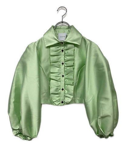 CO|TE コート ブラウス ボリュームスリーブ AMBER SHIRT 24ss レディース SIZE 38