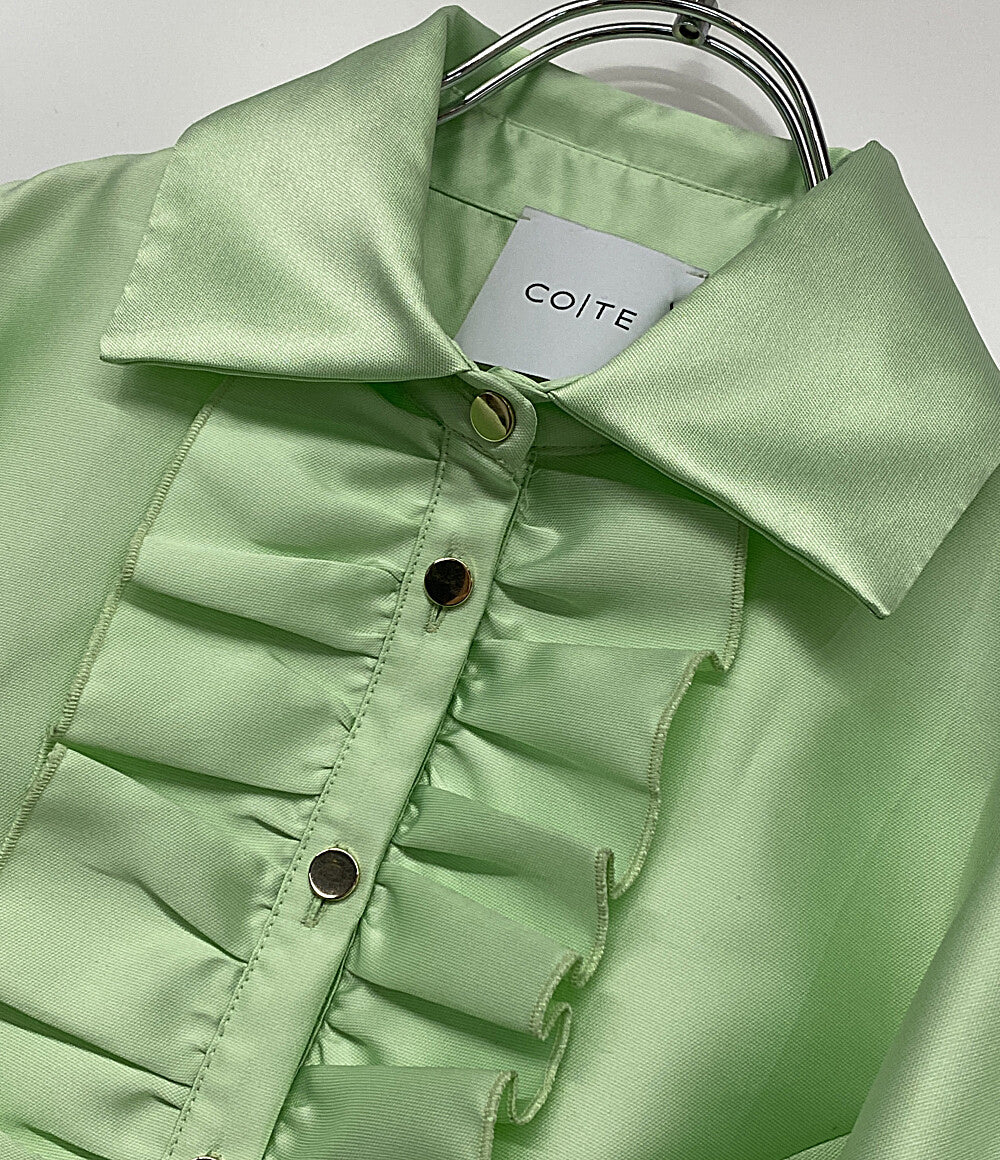 CO|TE コート ブラウス ボリュームスリーブ AMBER SHIRT 24ss レディース SIZE 38