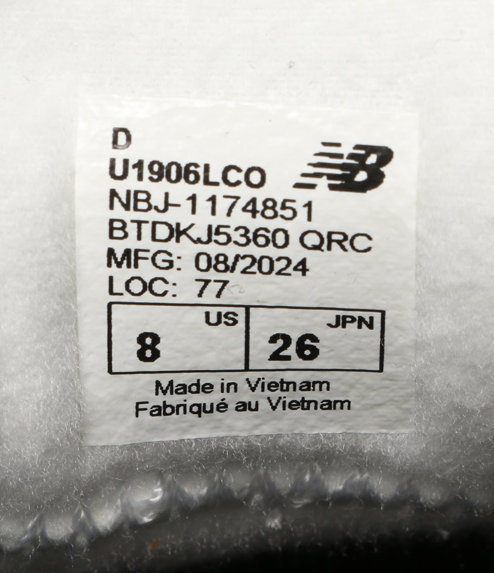 new balance×JUNYA WATANABE MAN ジュンヤワタナベマン スニーカー U1906LCO メンズ SIZE 26 ニューバランス