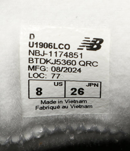 new balance×JUNYA WATANABE MAN ジュンヤワタナベマン スニーカー U1906LCO メンズ SIZE 26 ニューバランス
