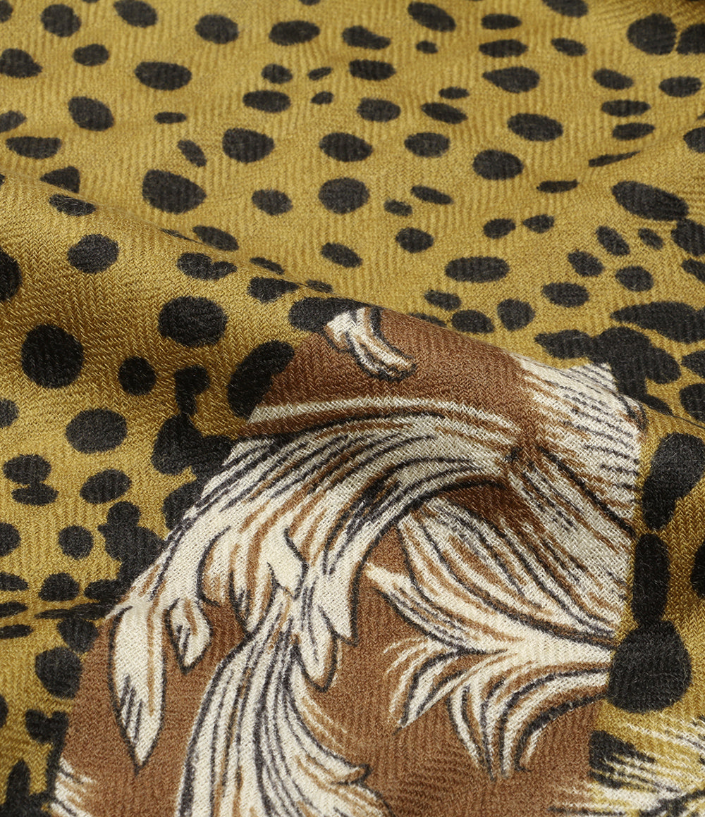 美品 イヌイエディションズ 総柄虎 ストール      レディース   INOUI EDITIONS