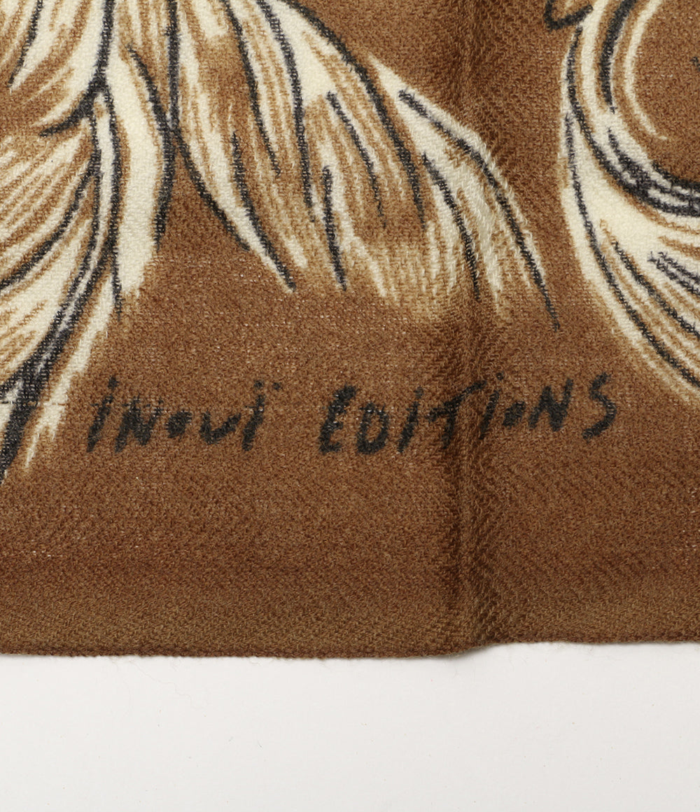 美品 イヌイエディションズ 総柄虎 ストール      レディース   INOUI EDITIONS