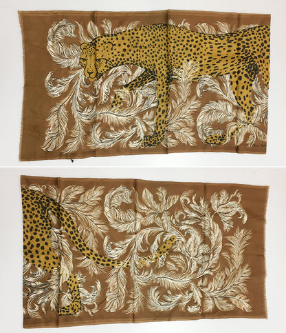 美品 イヌイエディションズ 総柄虎 ストール      レディース   INOUI EDITIONS