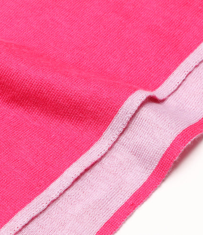 THROW スロー ストール マフラー カシミヤ ピンク レディース