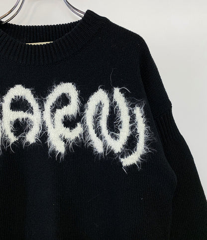 MARNI ロゴニット クルーネック ブラック 23aw レディース SIZE 44 マルニ