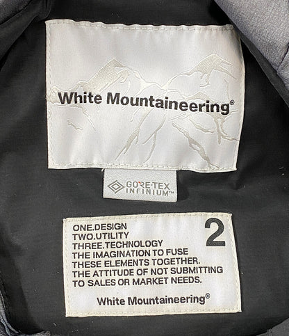 WHITE MOUNTAINEERING ダウンジャケット GORE-TEX DOWN JACKET 21AW WM2173217 メンズ SIZE 2 ホワイトマウンテニアリング