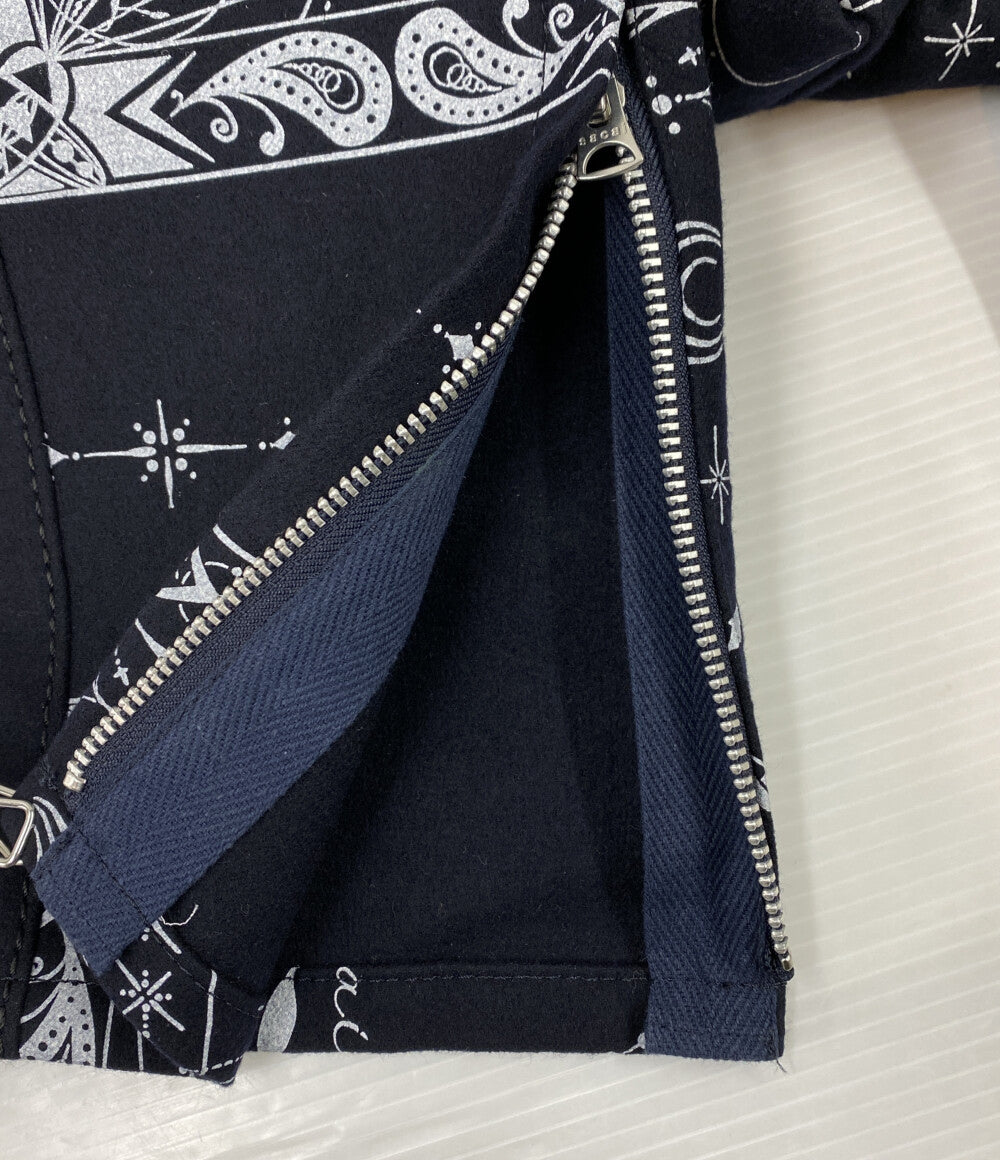 美品 sacai パンツ WOOL PAISLEY PANTS 20-02330M メンズ SIZE 1 サカイ