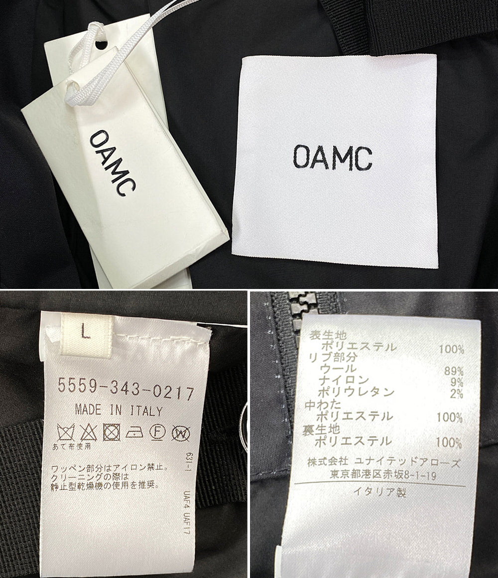 OAMC 中綿ジャケット 総柄 Lithium Jacket メンズ SIZE L オーエーエムシー