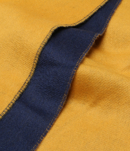 HERMES マフラー レクトヴェルソ Jaune Ocre Ocean メンズ エルメス