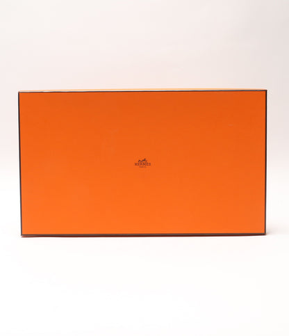 HERMES マフラー レクトヴェルソ Jaune Ocre Ocean メンズ エルメス