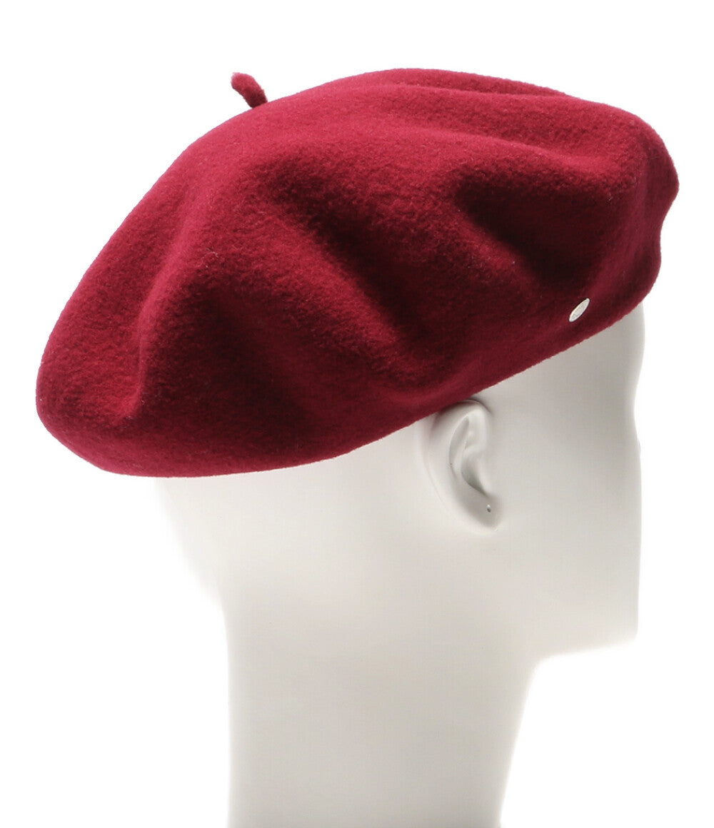 HERMES ベレー帽 ボルドー レディース SIZE 58 エルメス