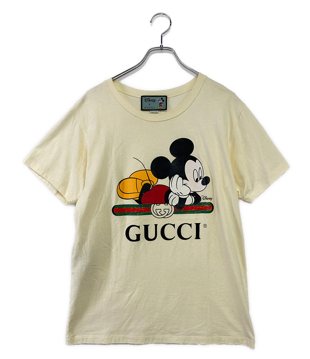 グッチ 訳あり ディズニー 半袖Ｔシャツ ミッキープリント メンズ SIZE S GUCCI×Disney