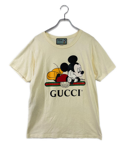 グッチ 訳あり ディズニー 半袖Ｔシャツ ミッキープリント メンズ SIZE S GUCCI×Disney