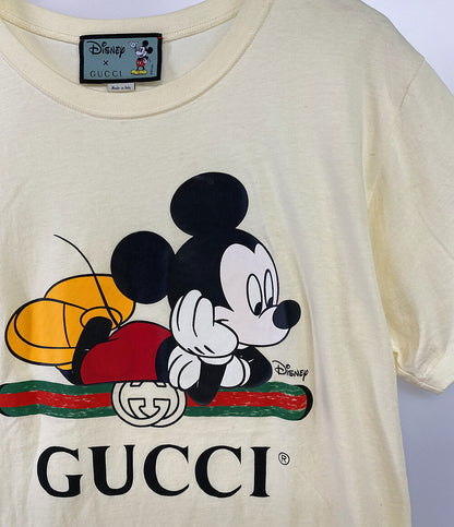 グッチ 訳あり ディズニー 半袖Ｔシャツ ミッキープリント メンズ SIZE S GUCCI×Disney