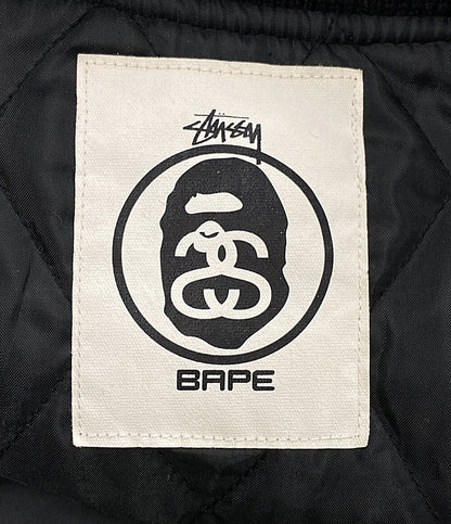ステューシー  ア ベイシング エイプ スタジャン      メンズ SIZE M  STUSSY × A BATHING APE