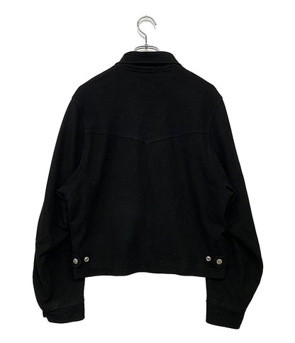 アンファンリッチーズディプライムズ  ジップアップジャケット ブラック スエード 23AW     メンズ SIZE M  Enfants riches deprimes