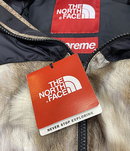 Supreme × THE NORTH FACE ザノースフェイス ダウンジャケット Fur Print Nuptse Jacket メンズ SIZE M シュプリーム