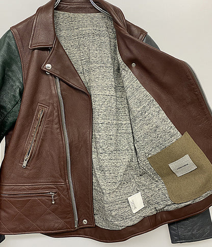 UNDERCOVERISM ライダースジャケット ダブルライダース 12AW メンズ SIZE 1 アンダーカバーイズム