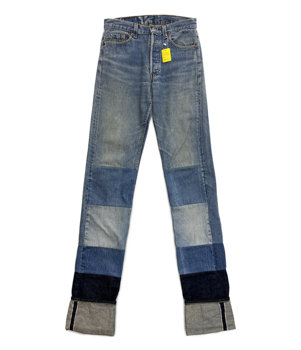 TAKAHIRO MIYASJITA The Soloist. タカヒロミヤシタザソロイスト リメイクデニムパンツ selvedge jean メンズ SIZE 46