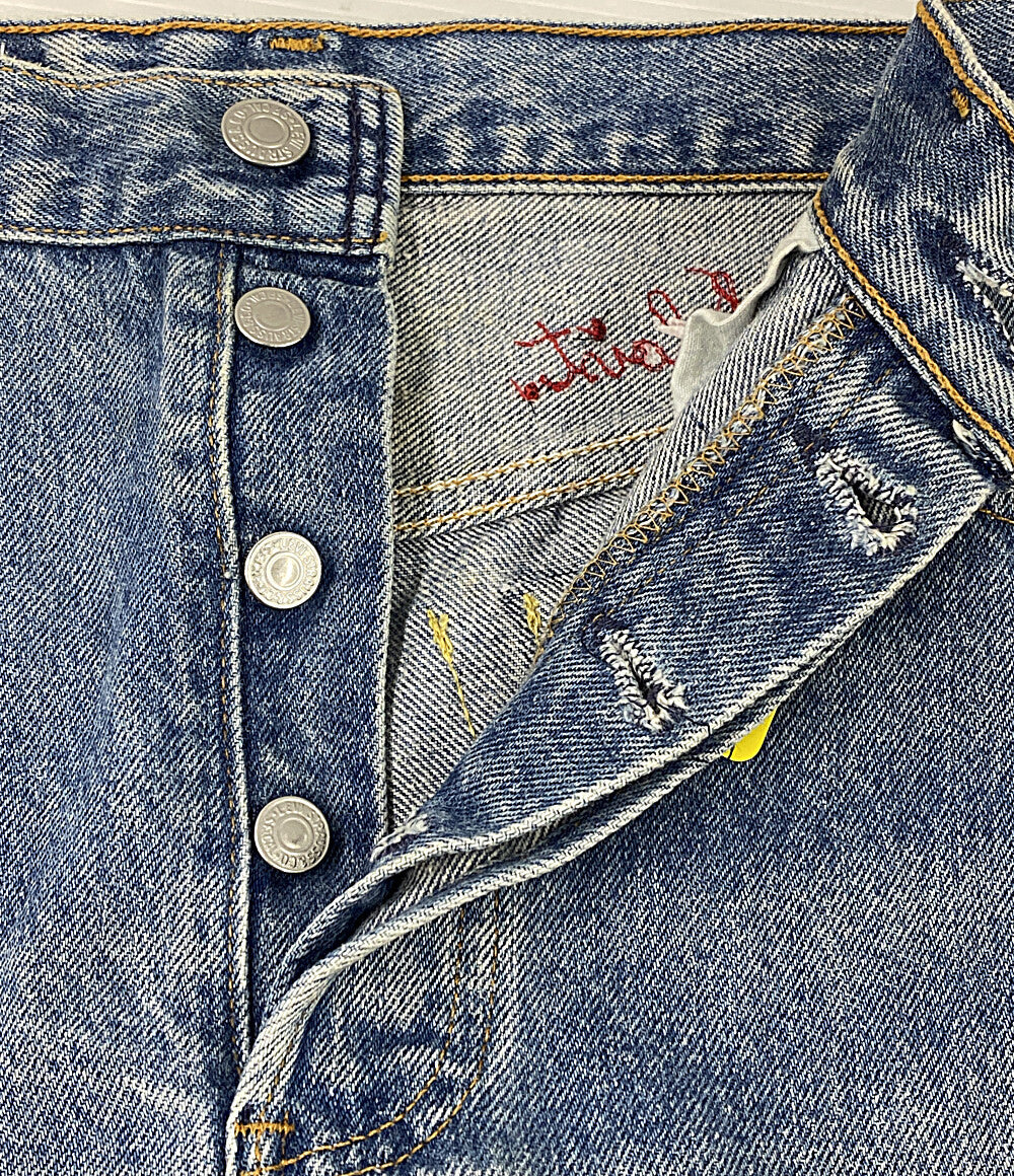 TAKAHIRO MIYASJITA The Soloist. タカヒロミヤシタザソロイスト リメイクデニムパンツ selvedge jean メンズ SIZE 46