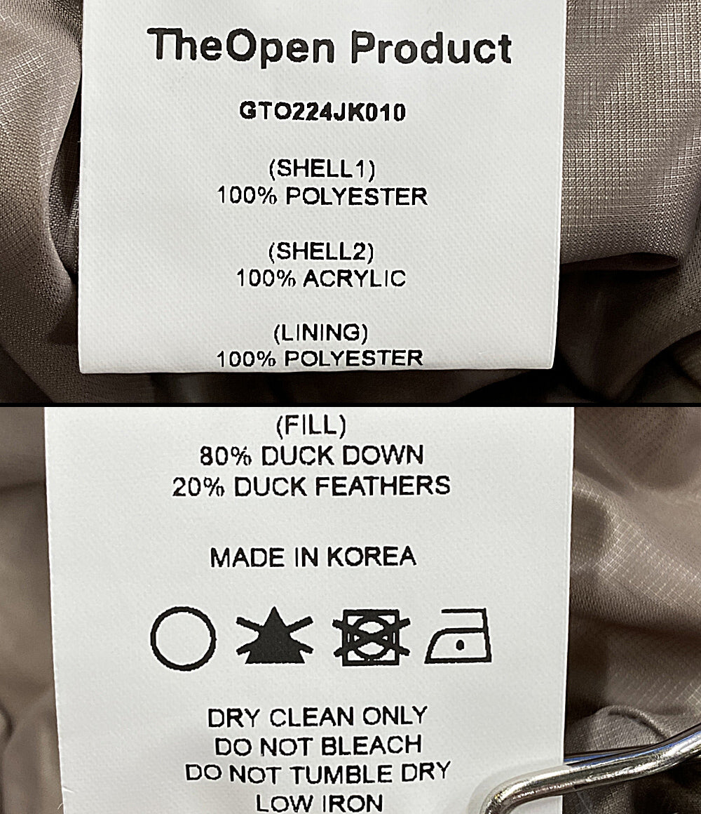 ザオープンプロダクト リバーシブルダウンジャケット レディース SIZE