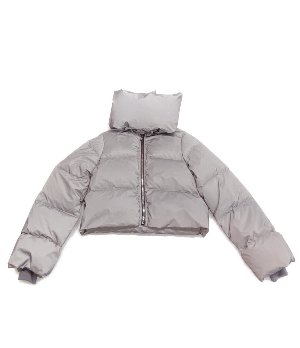 Rick Owens ダウンジャケット Funnel Neck Puffer Jacket Reflective レディース SIZE 34 リックオウエンス