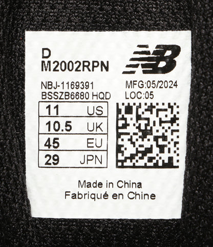美品 new balance スニーカー "White Black Gold" M2002RPN メンズ SIZE 29cm ニューバランス