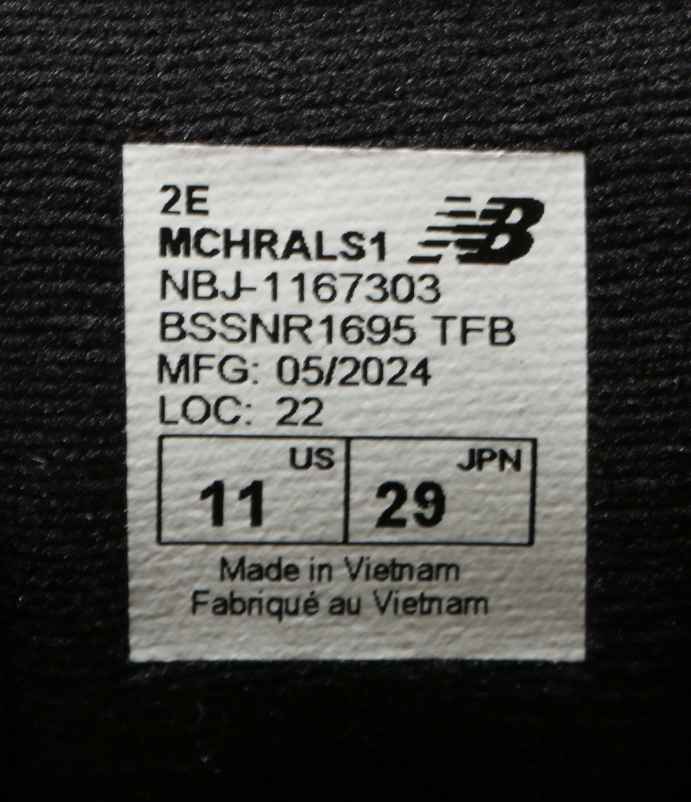 美品 new balance スニーカー Fresh Foam X Rally V1 H "Black" MCHRALS1 メンズ SIZE 29cm ニューバランス