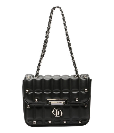 ダーリッチ ブロックレザーショルダーバッグ      レディース   Darich