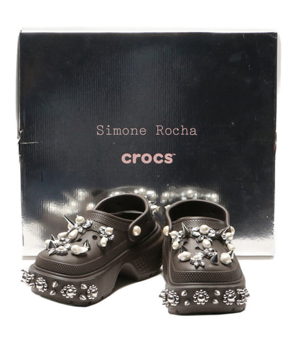 SIMONE ROCHA×CROCS クロックス サンダル STOMP CLOG レディース SIZE M6 W8 シモーネロシャ