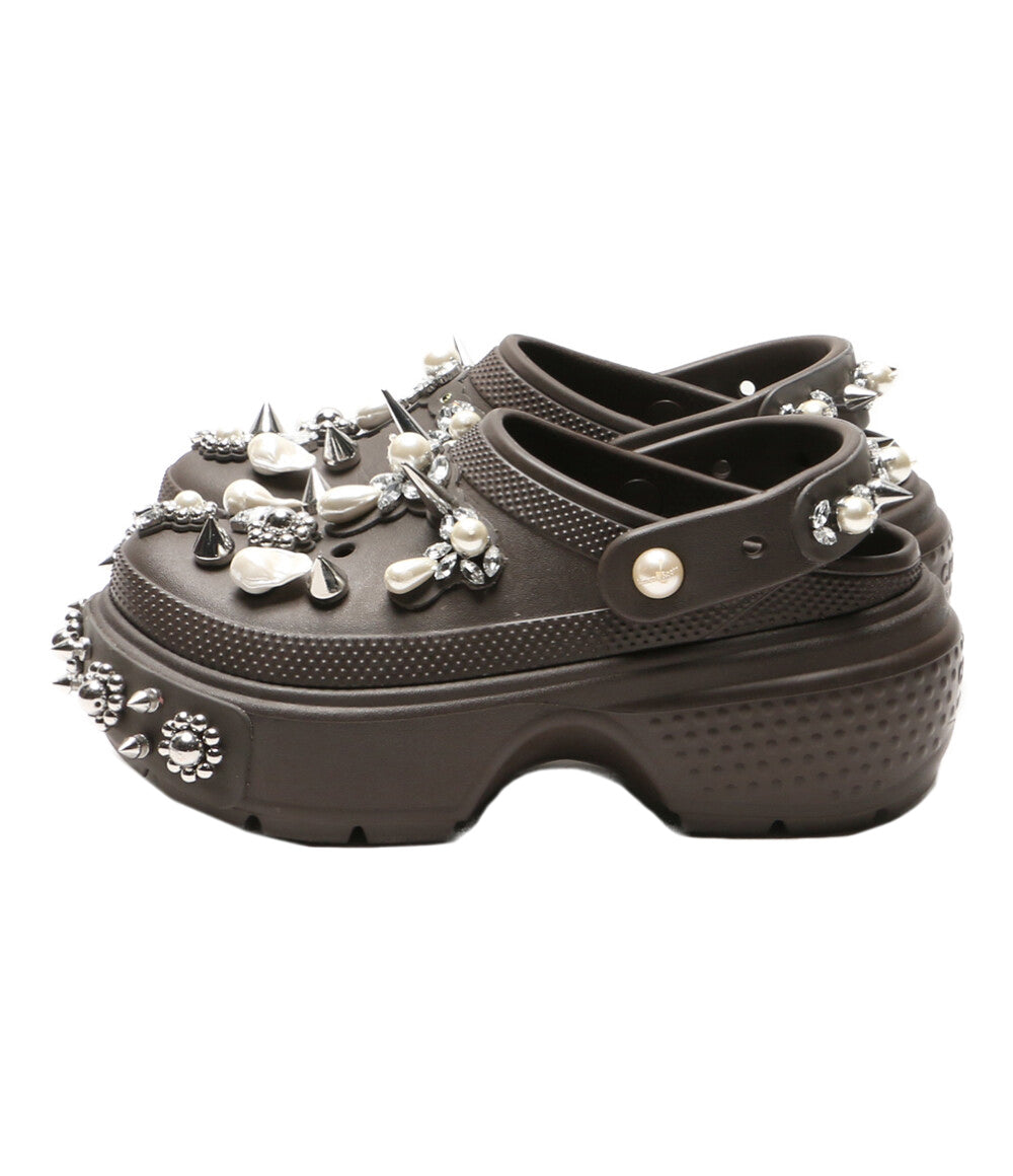 SIMONE ROCHA×CROCS クロックス サンダル STOMP CLOG レディース SIZE M6 W8 シモーネロシャ