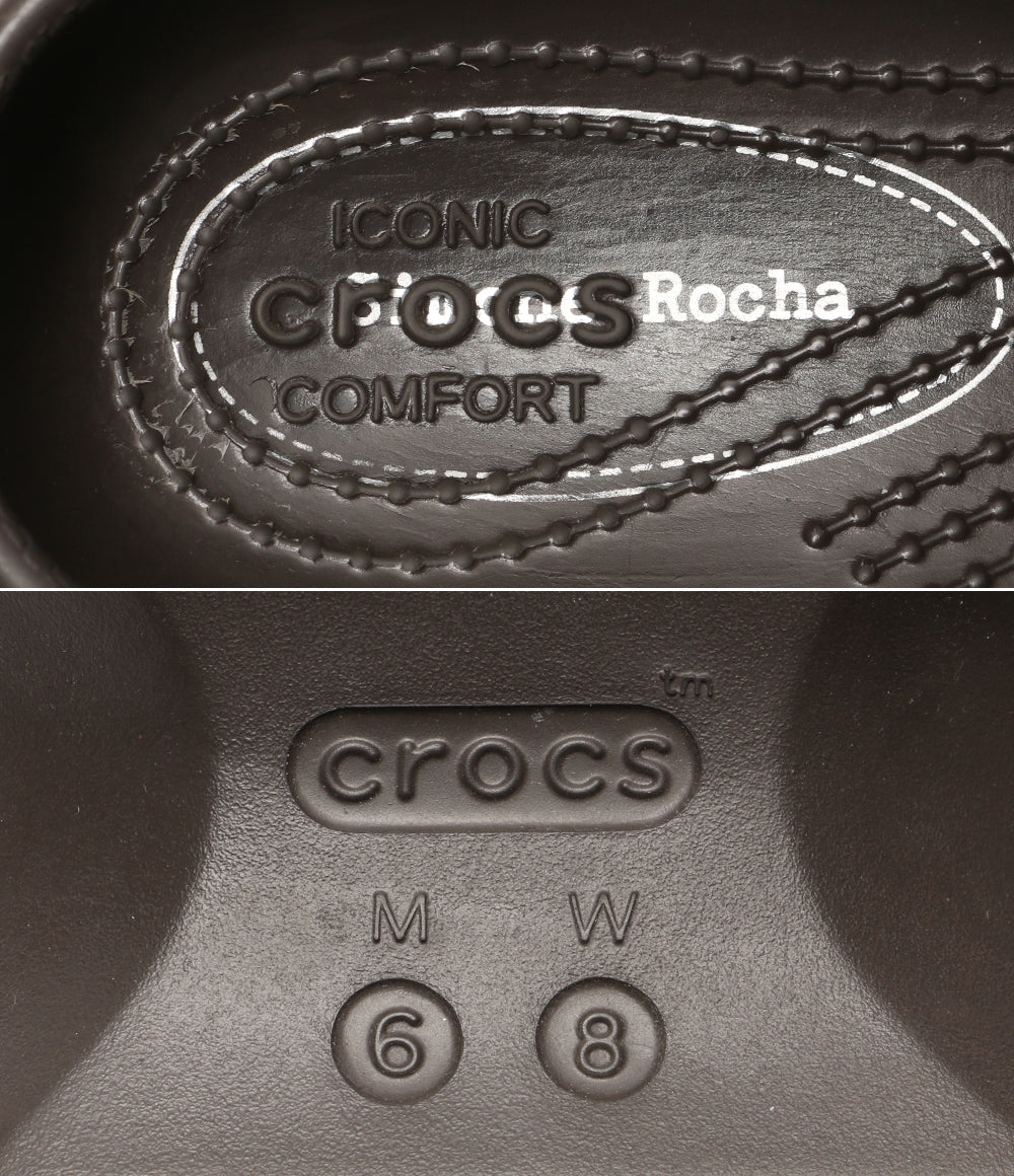 SIMONE ROCHA×CROCS クロックス サンダル STOMP CLOG レディース SIZE M6 W8 シモーネロシャ