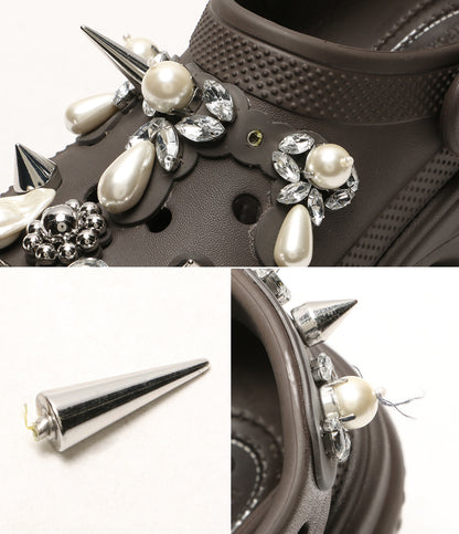 SIMONE ROCHA×CROCS クロックス サンダル STOMP CLOG レディース SIZE M6 W8 シモーネロシャ