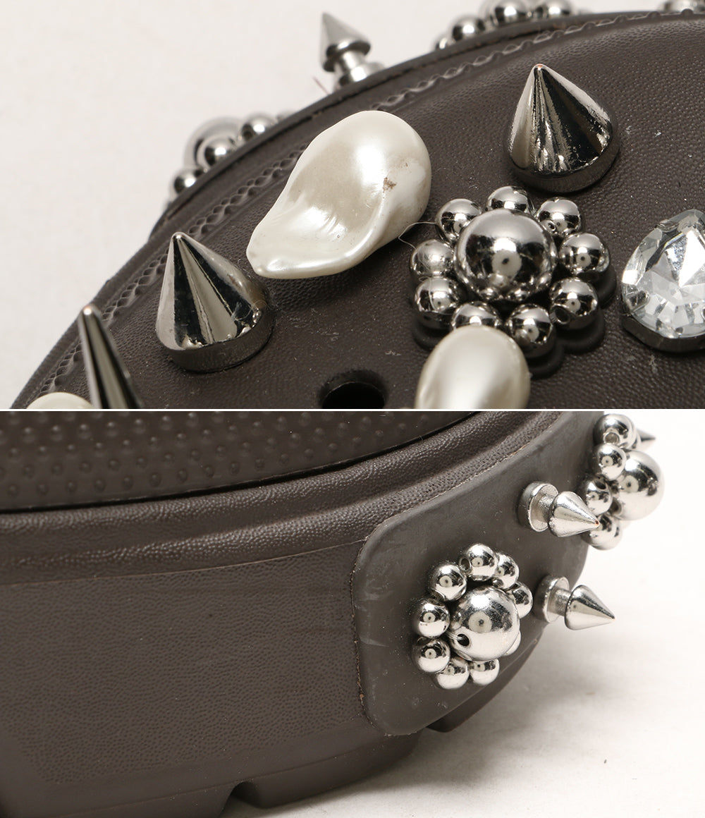 SIMONE ROCHA×CROCS クロックス サンダル STOMP CLOG レディース SIZE M6 W8 シモーネロシャ