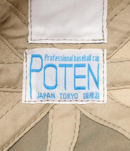 ポテン キャップ LETHER PROFESSIONAL BASEBALL CAP      メンズ SIZE 57cm～60cm  POTEN