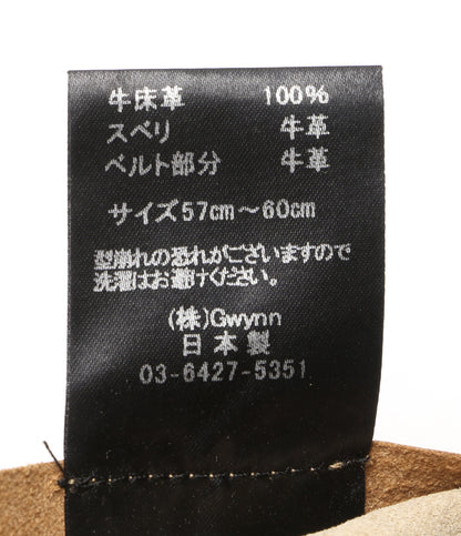 ポテン キャップ LETHER PROFESSIONAL BASEBALL CAP      メンズ SIZE 57cm～60cm  POTEN