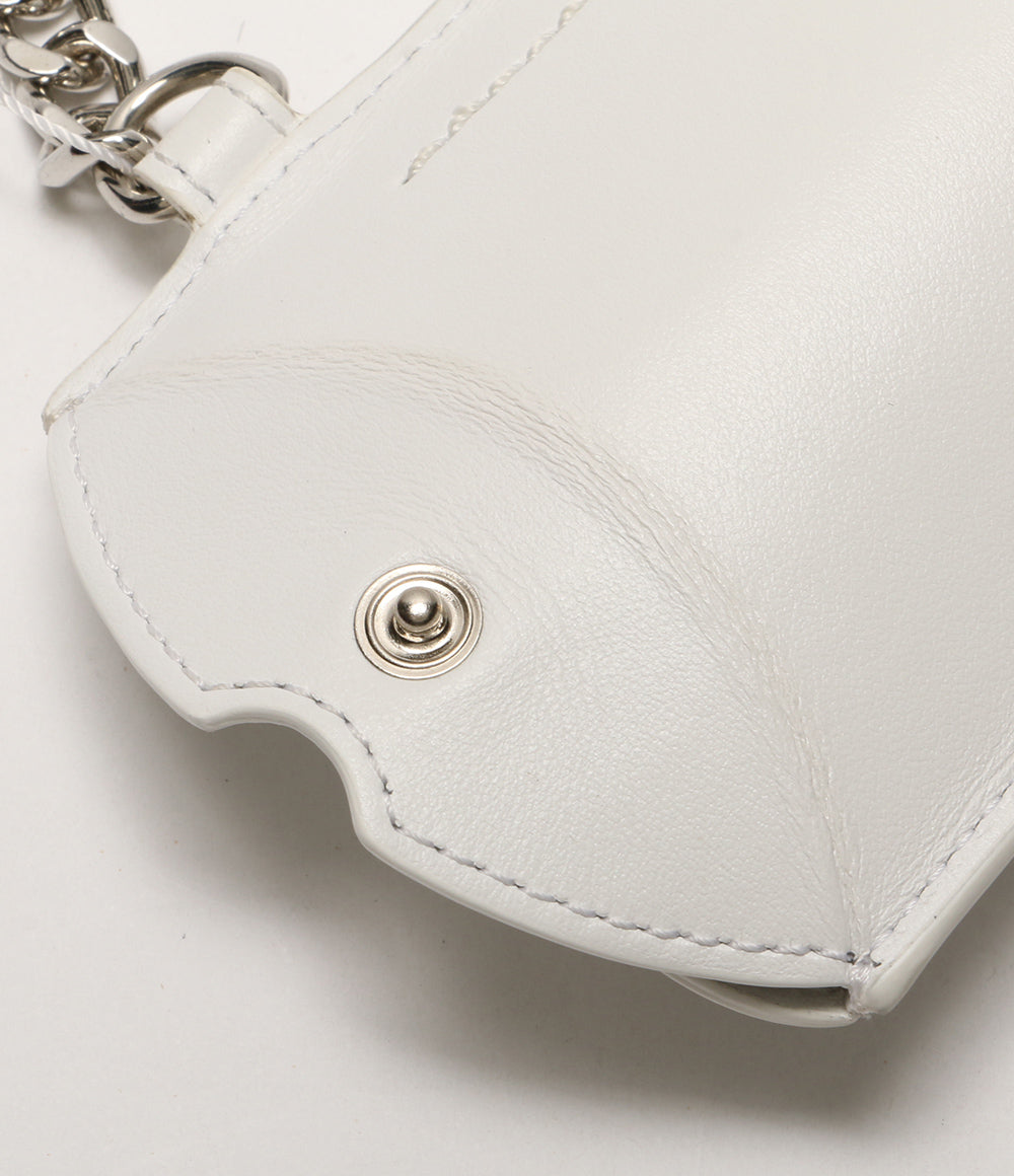 美品 MM6 キーケース KEY CASE 23SS SA6UA0001 PR227 メンズ エムエムシックス