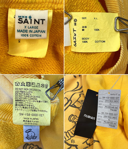 セントマイケル スウェット スヌーピー LAMB OF GOD   24ss     メンズ SIZE XL  Saint mxxxxxx