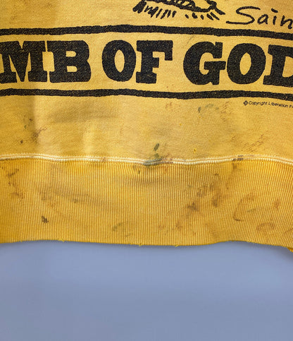 セントマイケル スウェット スヌーピー LAMB OF GOD   24ss     メンズ SIZE XL  Saint mxxxxxx