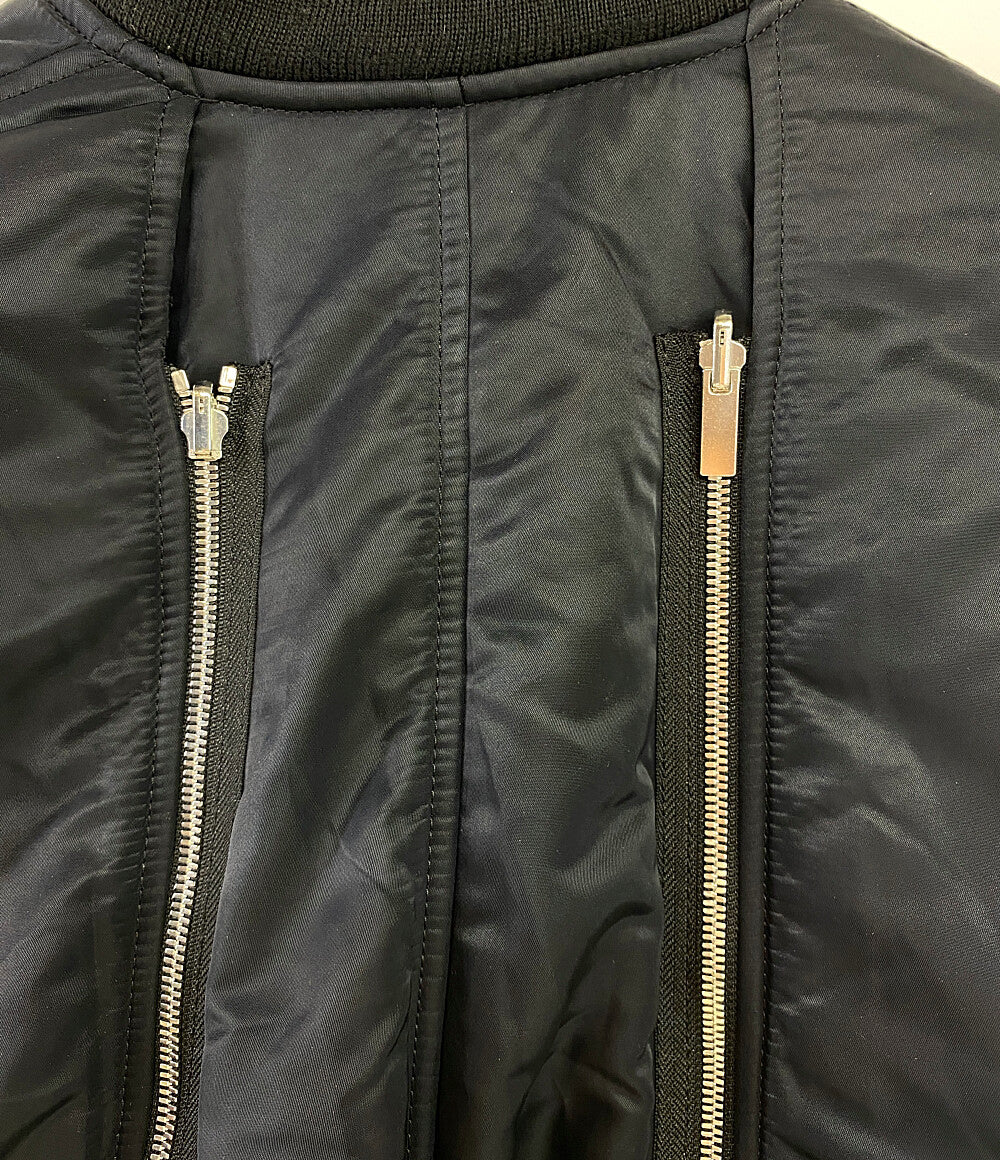 noir kei ninomiya 中綿ブルゾン ジップ パデッドケープ 23aw レディース SIZE XS ノワールケイニノミヤ