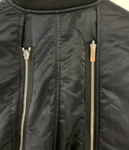 noir kei ninomiya 中綿ブルゾン ジップ パデッドケープ 23aw レディース SIZE XS ノワールケイニノミヤ